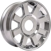 Roues OE FR78 Chrome - 20x8 - Motif de boulons 8x170 - Dégagement 40
