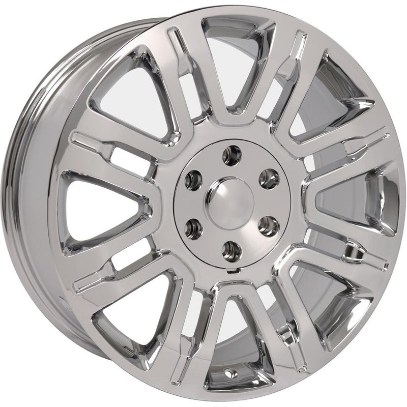 Roues OE FR98 Chrome 20x8.5 6x135 Motif de Boulon 44 Décalage — Roues et jantes