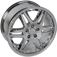 Roues OE MB09 Chrome - 18x8.5, motif de boulon 5x112, déport 35