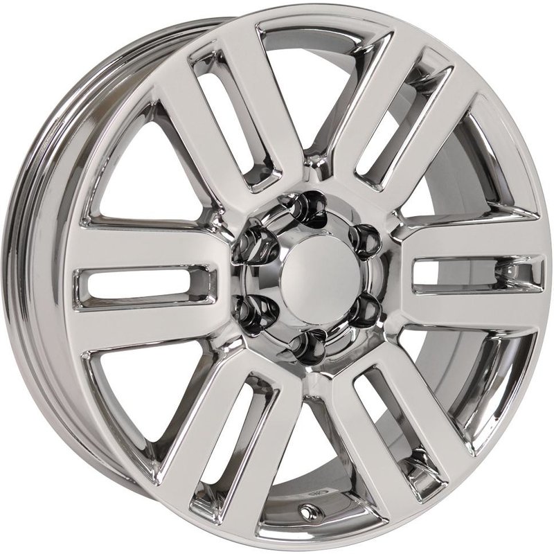 OE TY10 Chrome Wheels - 20x7 Size, 6x139.7 Bolt Pattern — Wheels & Rims
