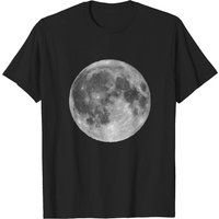 T-shirt Full Moon pour hommes en noir — T-shirts pour hommes