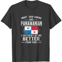 T-shirt pour hommes avec le drapeau panaméen et racines panaméennes — T-shirts pour hommes