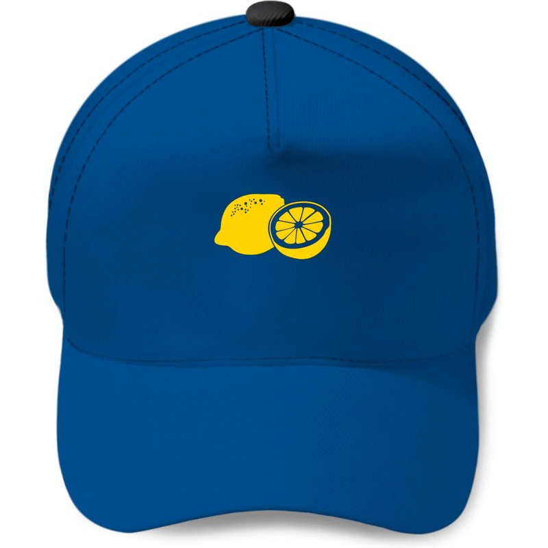 Lemon Baseball Caps for Custom Printing and Adjustable Fit
