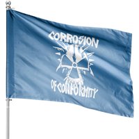 Corrosion Of Conformity Old School Logo House Flags