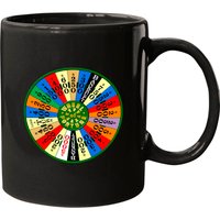 Wheel of Fortune Logo Ceramic Mug — Mugs & Tumblers