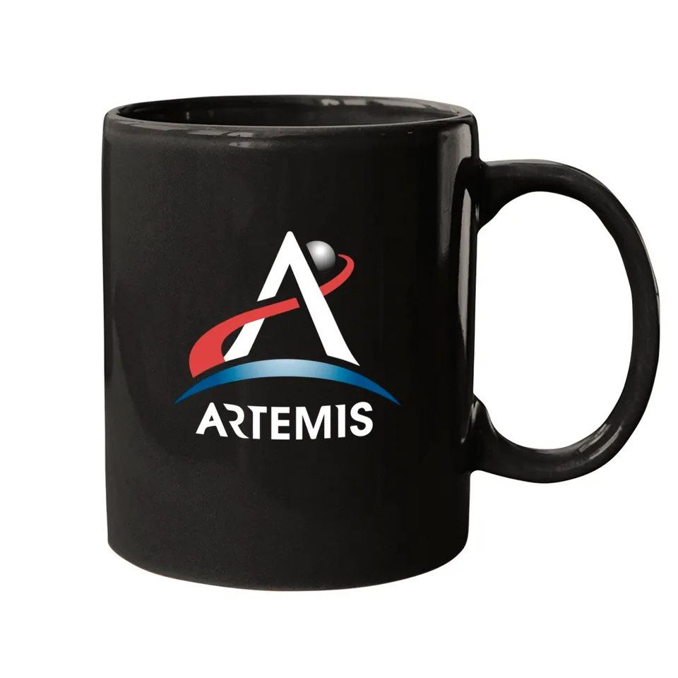 Artemis Program Logo Ceramic Mug — Mugs & Tumblers