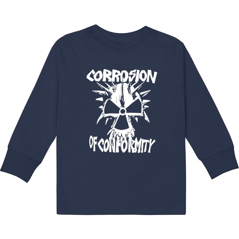 T-shirt à manches longues pour enfants Corrosion Of Conformity Old School Logo — T-shirts pour hommes