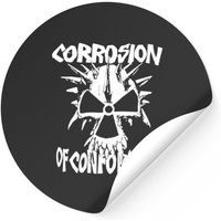 Corrosion Of Conformity Old School Logo Stickers