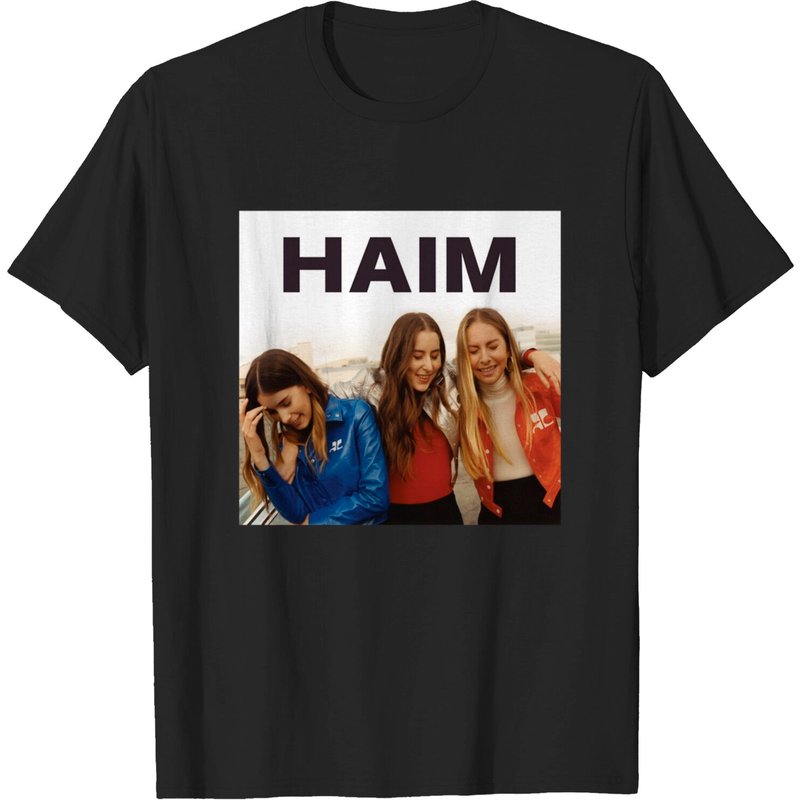 T-shirt Haim pour hommes - Noir — T-shirts pour hommes