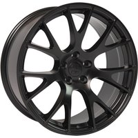 OE Wheel DG69 Satin Black 22x10 5x139.7 Bolt Pattern 25 Offset