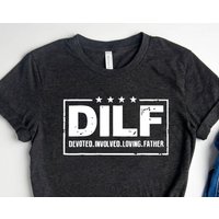 T-shirt Dilf pour hommes - Noir