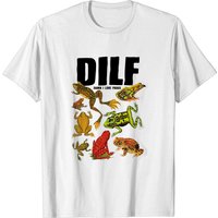 T-shirt DILF Damn I Love Frogs pour hommes