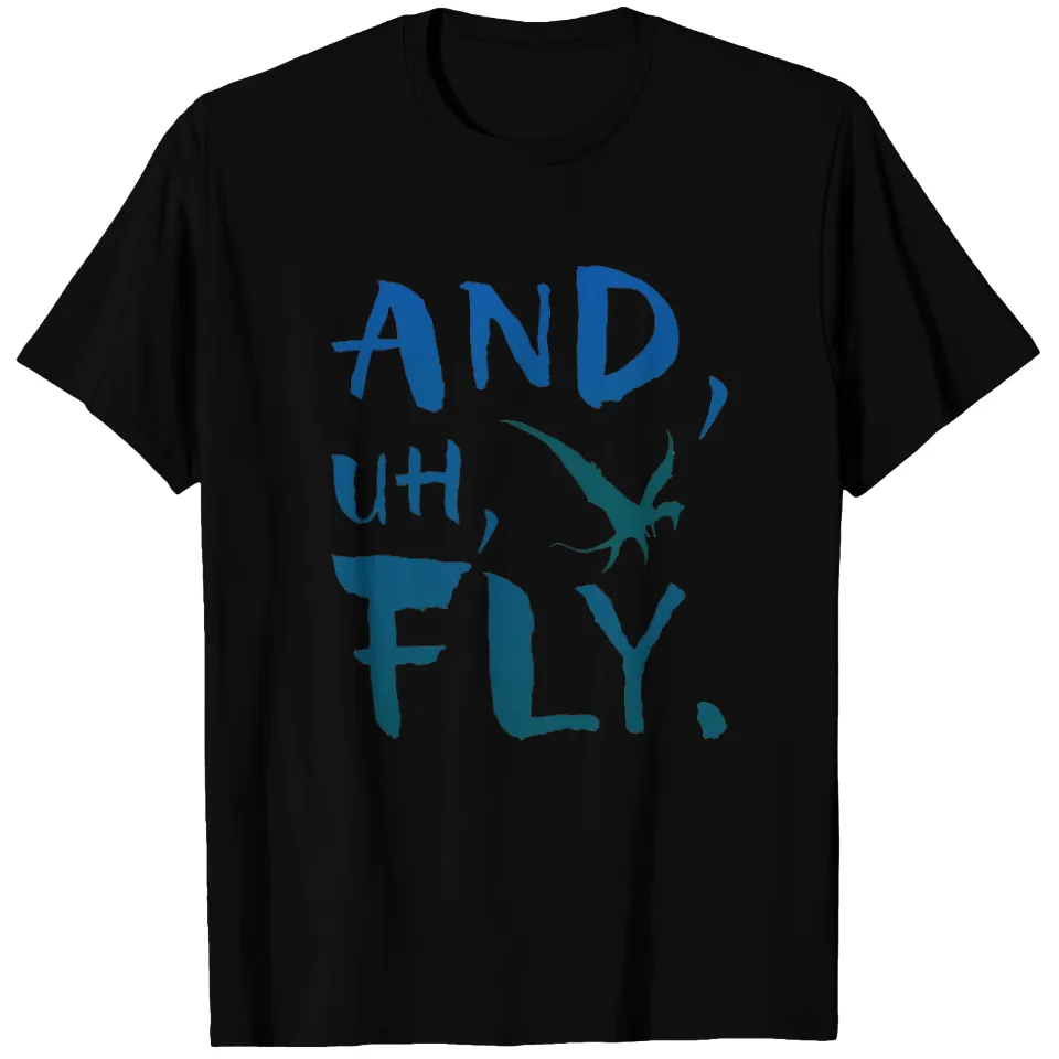 T-shirt classique And, Uh, Fly (Flight of Passage) pour hommes