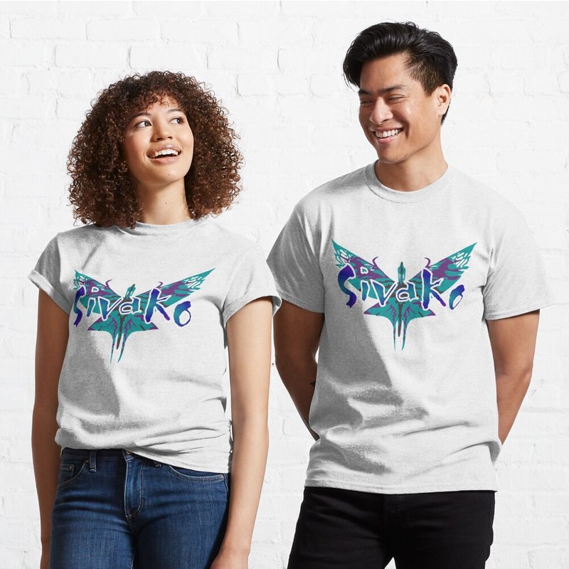 Sivako Rise To The Challenge T-shirt classique Ikran violet — T-shirts pour hommes