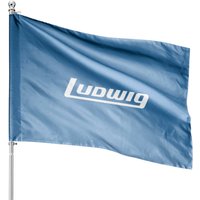 Ludwig 70s Logo House Flags - Double-Sided Print