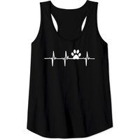 Débardeur Paw Print Heartbeat Vétérinaire Vet Tech pour hommes — T-shirts pour hommes