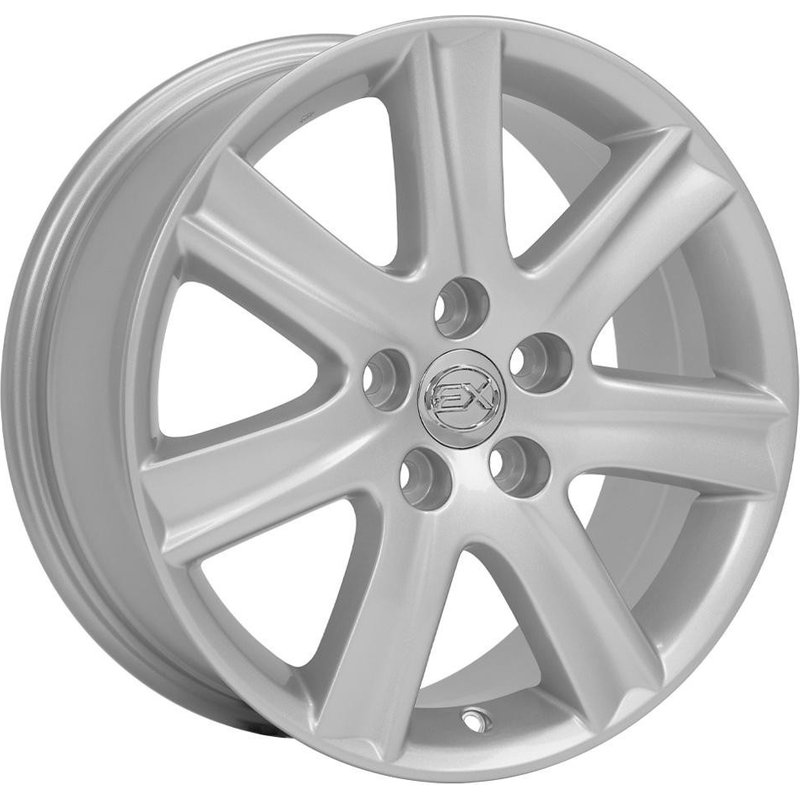 Roues OE LX12 Argent - 17x7 - Motif de boulons 5x114.3 - Dégagement 45 — Roues et jantes