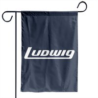 Ludwig Vintage 70s Garden Flag for Fans — Decorative Flags