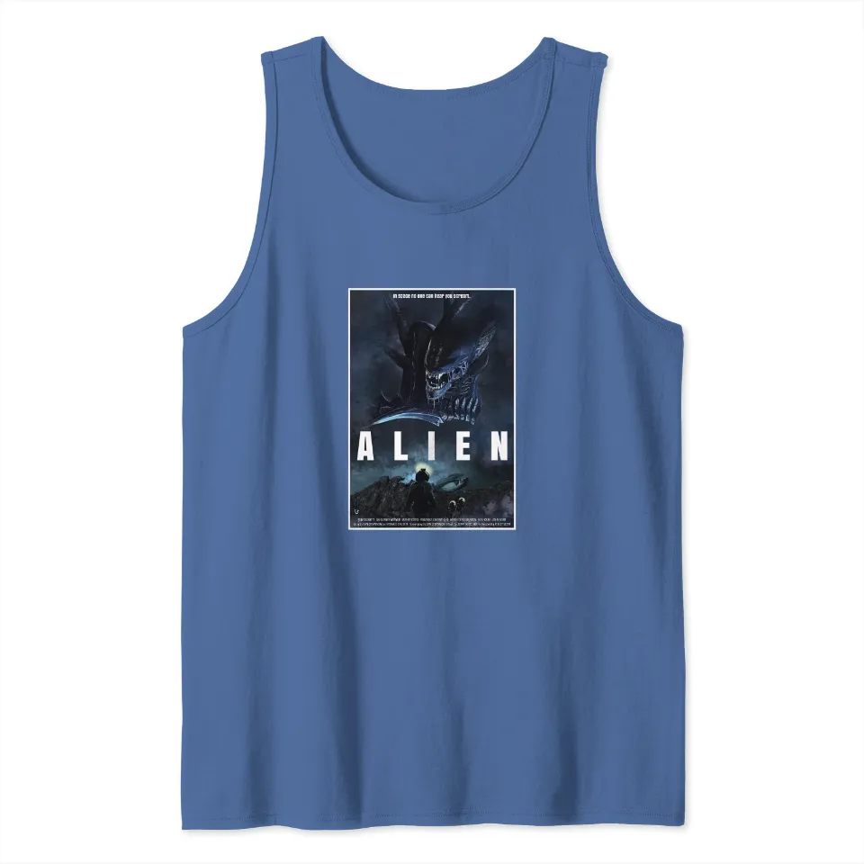 Alien Movie Men's Tank Tops - Black — Mens T Shirts
