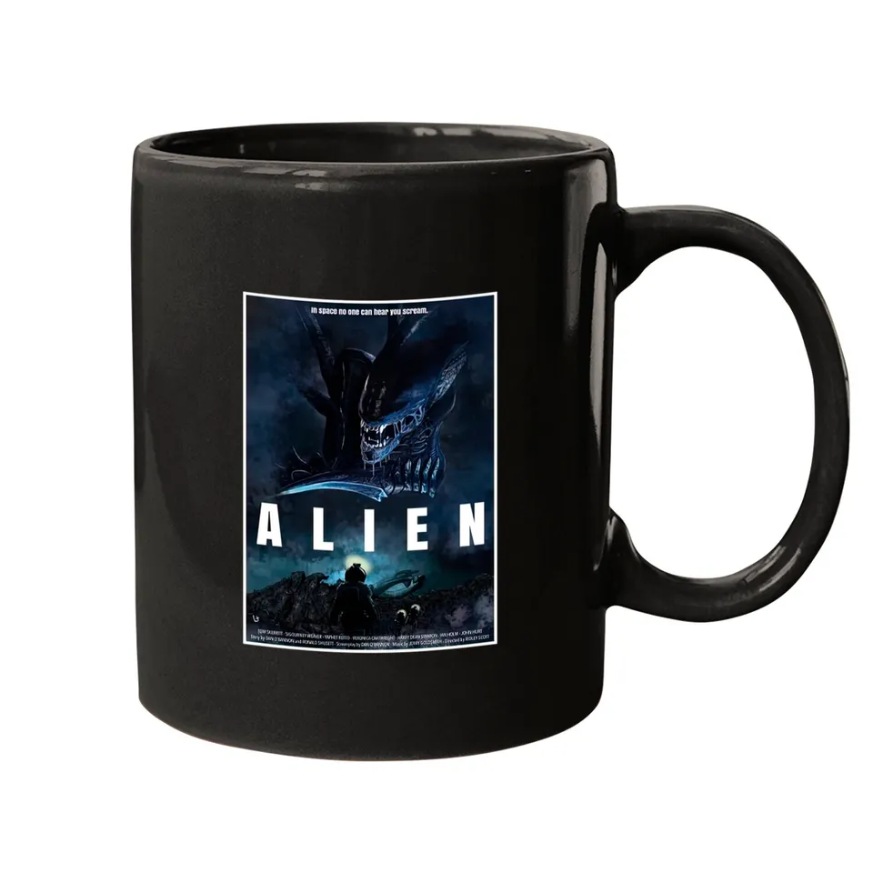 Mug en céramique Alien Movie - Personnalisable et lavable au lave-vaisselle