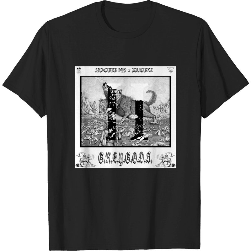 T-shirt Unisexe Heavy Cotton G.R.E.Y.G.O.D.S de Suicideboys — T-shirts pour hommes