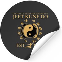 Jeet Kune Do Stickers for Black Theme