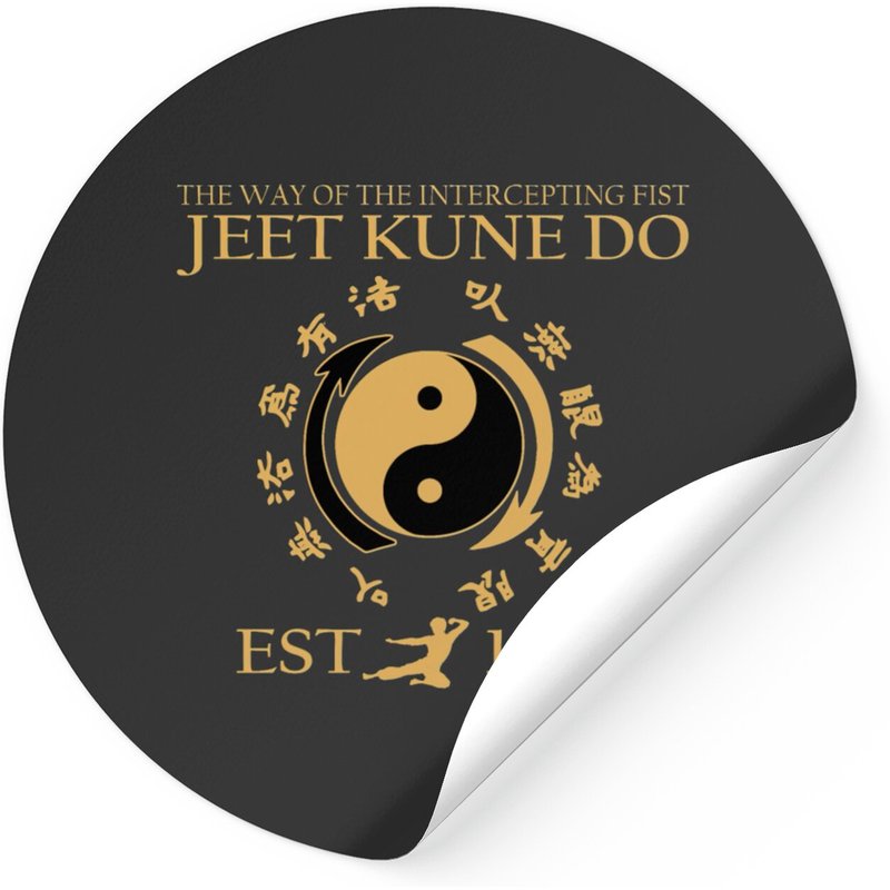 Autocollants Jeet Kune Do pour Thème Noir — Autocollants et stickers