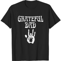 T-shirt Grateful Dad pour hommes en noir — T-shirts pour hommes