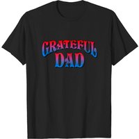 T-shirt Grateful Dad pour hommes en noir — T-shirts pour hommes