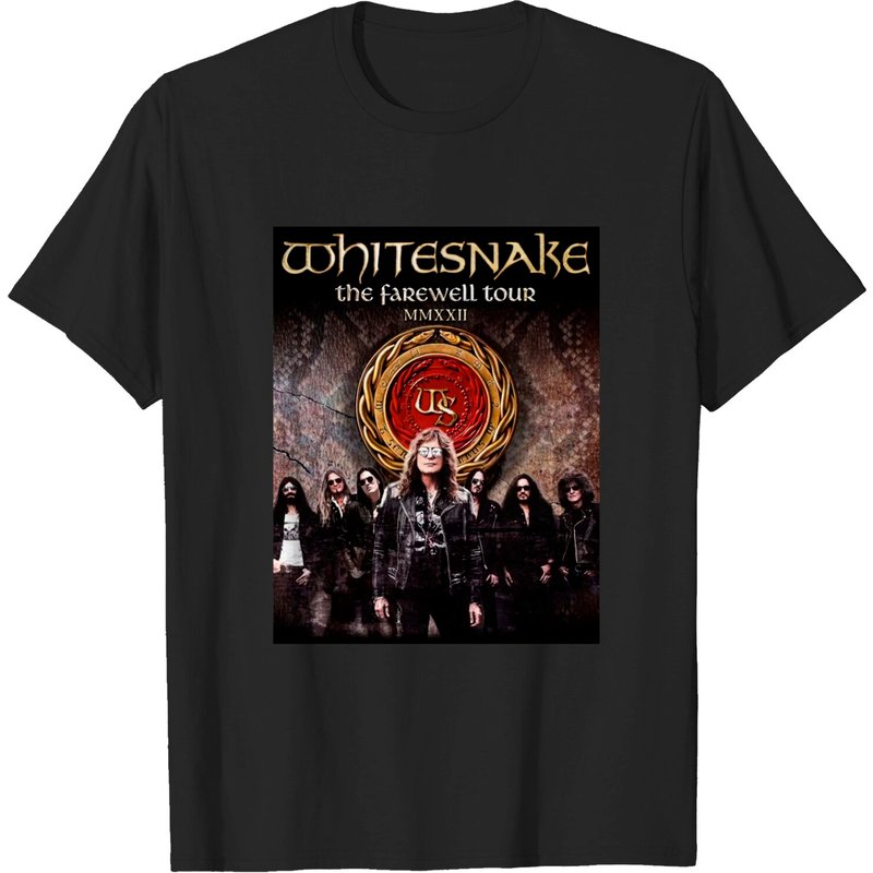 T-Shirt pour Hommes Whitesnake Farewell Tour 2022 — T-shirts pour hommes