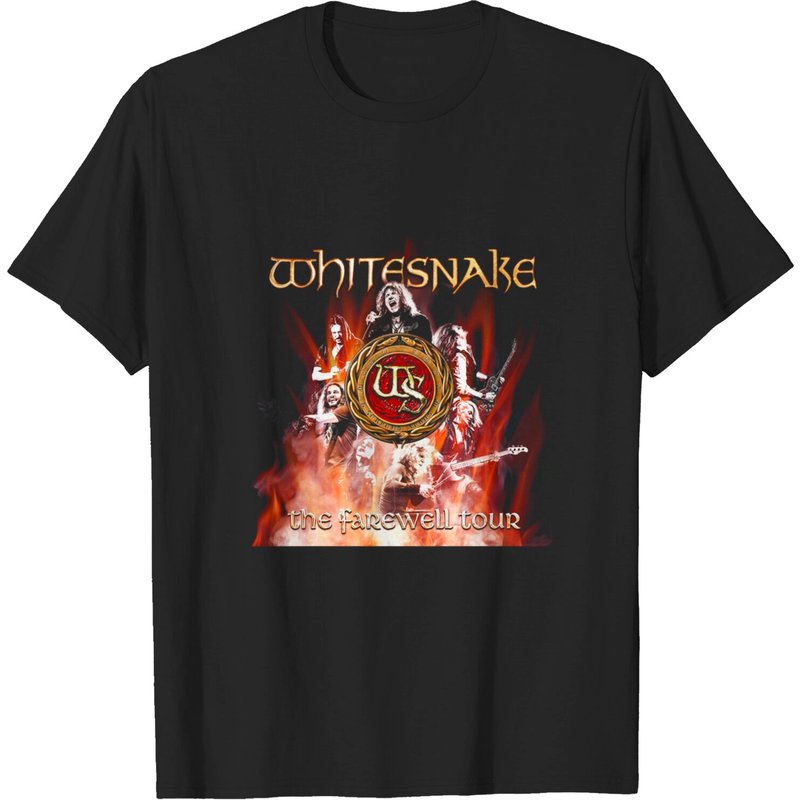 T-shirt pour hommes Whitesnake Farewell Tour 2022 — T-shirts pour hommes