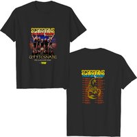 T-shirt double face Scorpions Rock Believer World Tour 2022 — T-shirts pour hommes