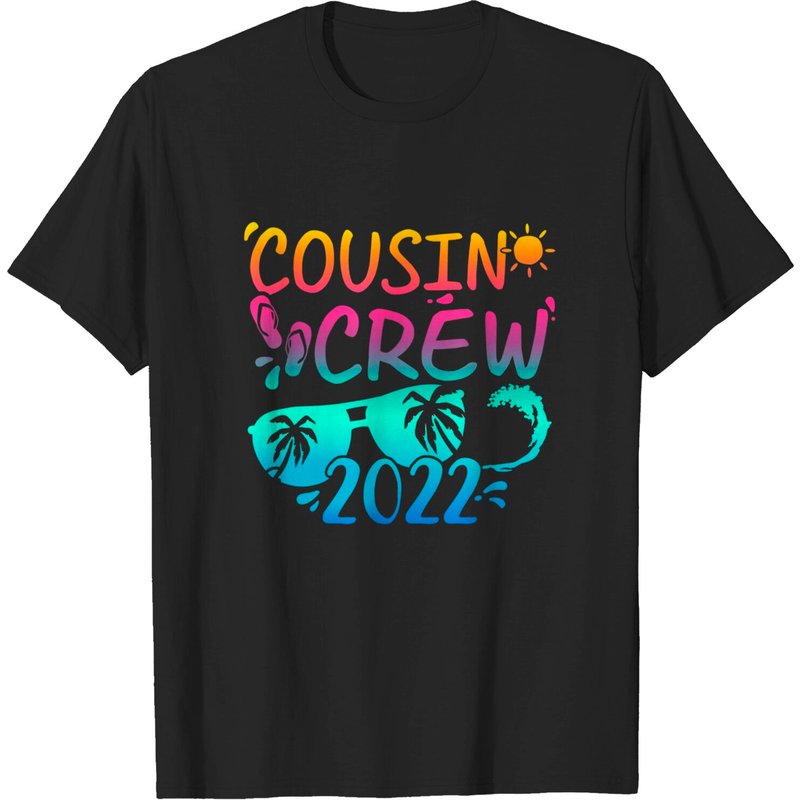 T-shirt Cousin Crew 2022 Vacances d'été pour hommes — T-shirts pour hommes