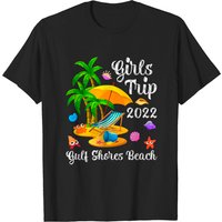 T-shirt pour hommes Girls Trip 2022 Vacances d'été Alabama Gulf Shores — T-shirts pour hommes