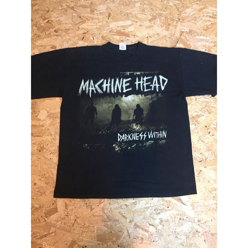 Vintage Machine Head Darkness Within Men's T-Shirt — Mens T Shirts