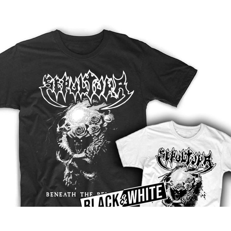 T-Shirt Heavy Metal Sepultura Beneath The Remains V1 pour Hommes — T-shirts pour hommes