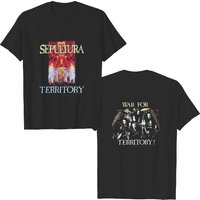 T-shirt Vintage 1993 Sepultura Territory pour hommes — T-shirts pour hommes