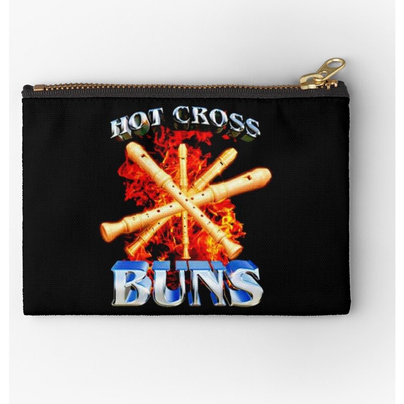 Pochette Zippée Hot Cross Buns — Organisateur de maquillage