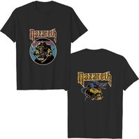 T-shirt Vintage Nazareth pour hommes à double face