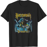 T-shirt noir Heavy Metal No Mean City de Nazareth pour hommes