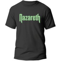T-shirt du groupe de rock Nazareth - Marchandise de rock écossais pour hommes — T-shirts pour hommes
