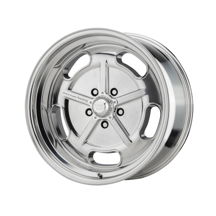 American Racing Vintage VN511 Salt Flat Polished Wheels 17x8 0mm Offset 5x120.65 BP — Wheels & Rims