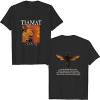 Tiamat 1994 Vintage T-Shirt with Back Print for Men — Mens T Shirts