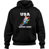 Hoodies USA Coupe du Monde 2022 - Vêtements de soccer Qatar — Sweats à capuche pour hommes