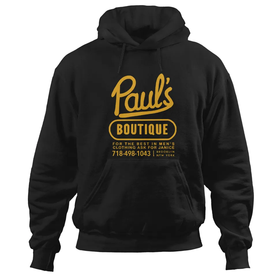 Hoodies Classiques Beastie Boys Pauls Boutique pour Unisexe Noir — Sweats à capuche pour hommes