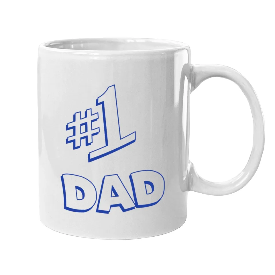Mug #1 Dad Seinfeld - Céramique Blanche 11oz — Tasses et gobelets