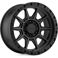 American Racing AR202 Black Wheels - 16x8 - 5x139.7 Bolt Pattern