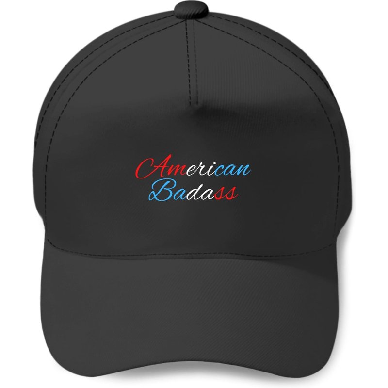 Casquette Kid Rock American Badass - Design Rouge Blanc Bleu — Casquette de baseball