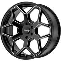 American Racing AR916 Gloss Black Milled Wheels - 20x8.5 - 6x139.7 — Wheels & Rims