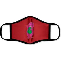 Masques de Visage Classiques Barney le Dinosaure
